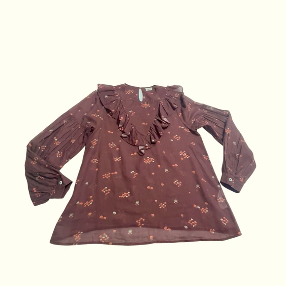 Warm
Floral Print Bateau Neckline Blouse
Size: L - Picture 8 of 15